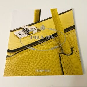 Prada Tote and Bag Collection Catalog Lookbook Saffiano Twin Bag 2014